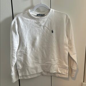 Polo Ralph Lauren White Sweatshirt